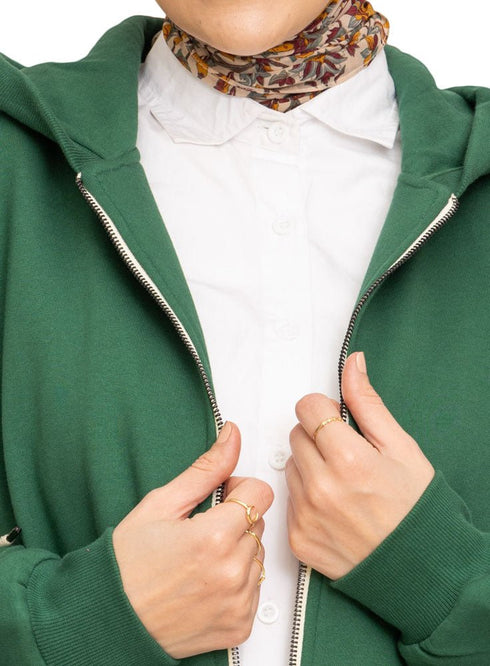 Cactus Over Size Sw - Zipper - Khotwh
